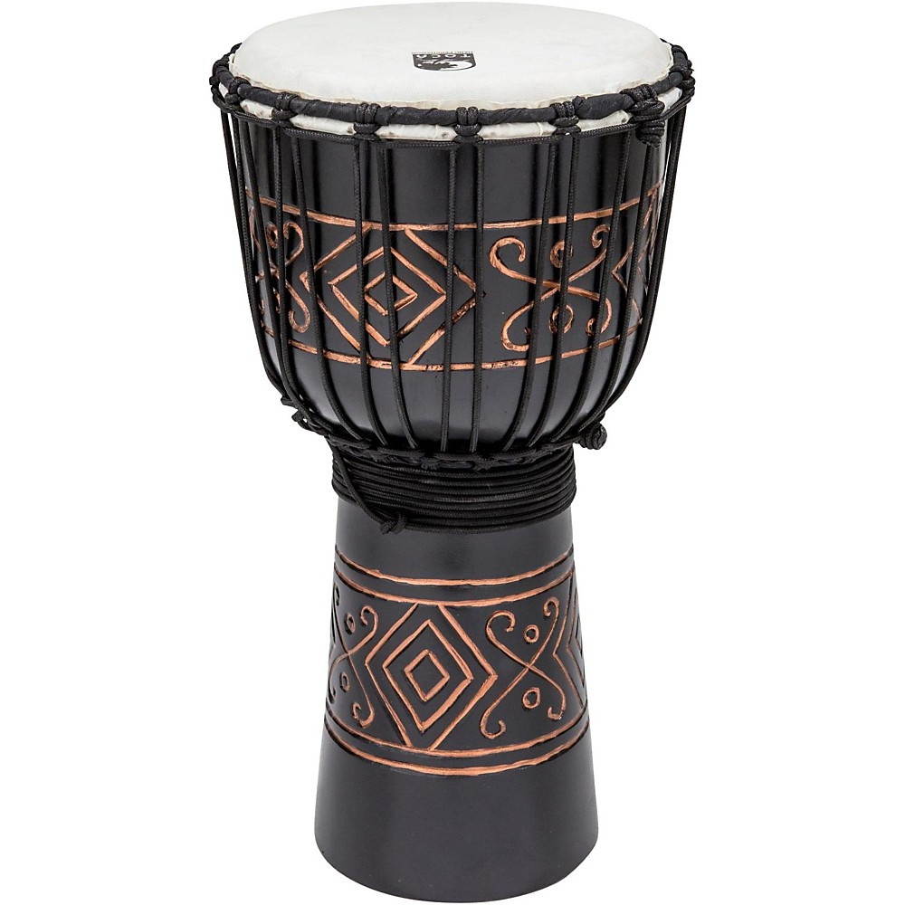 Toca Street Series Black Onyx Djembe Medium