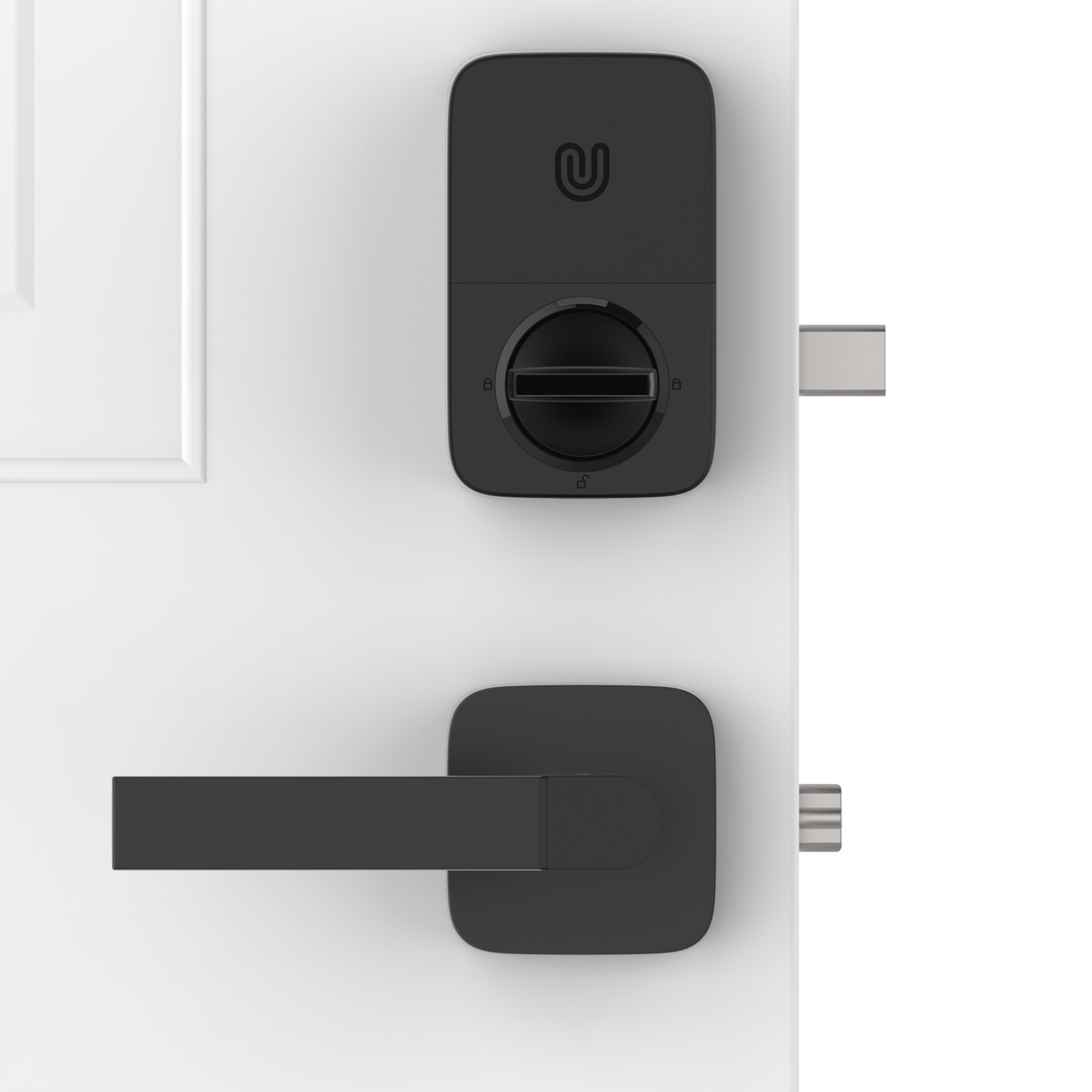 Ultraloq Combo Bluetooth Enabled Fingerprint & Key Fob Two-Point Smart Lock with WiFi Bridge