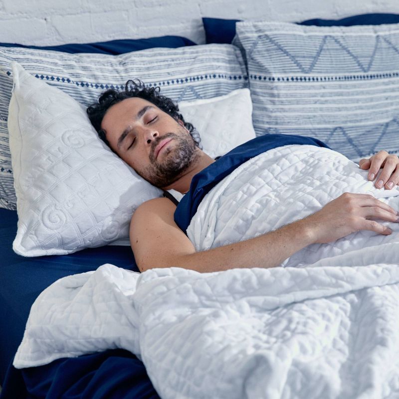 Standard Shredded Memory Foam Hybrid Bed Pillow - Gravity