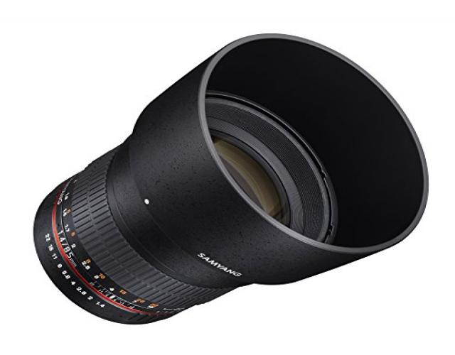 Samyang - 85 mm - f/1.4 - Manual Focus Lens for Nikon F