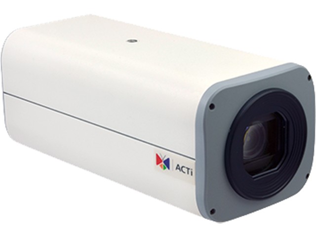 ACTi B214 2MP Zoom Box with D/N, Extreme WDR, SLLS, 20x Zoom lens, Built-in Basic Analytics