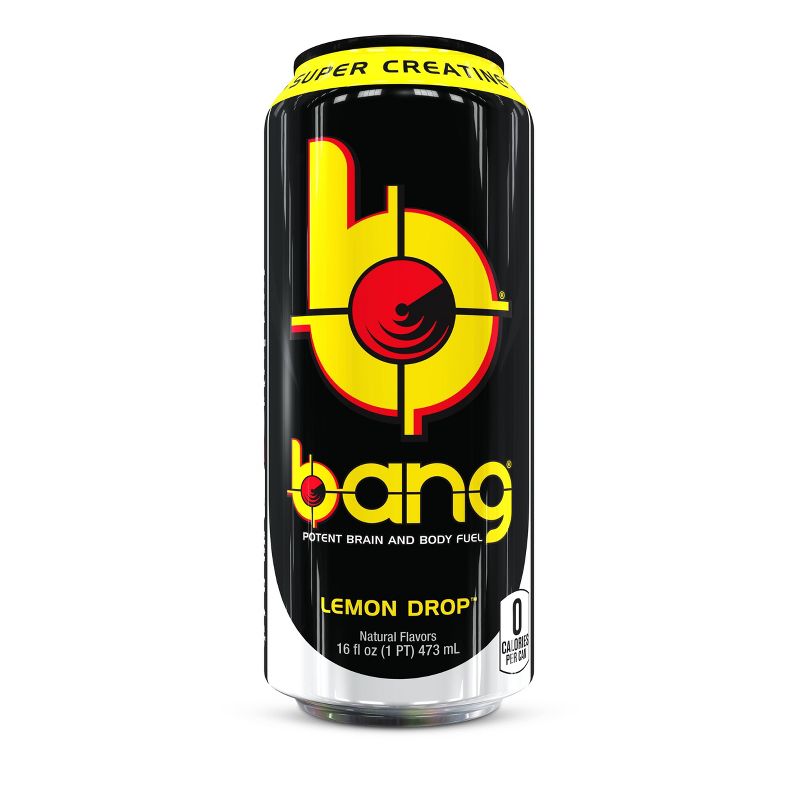 BANG Lemon Drop Energy Drink - 16 fl oz Can