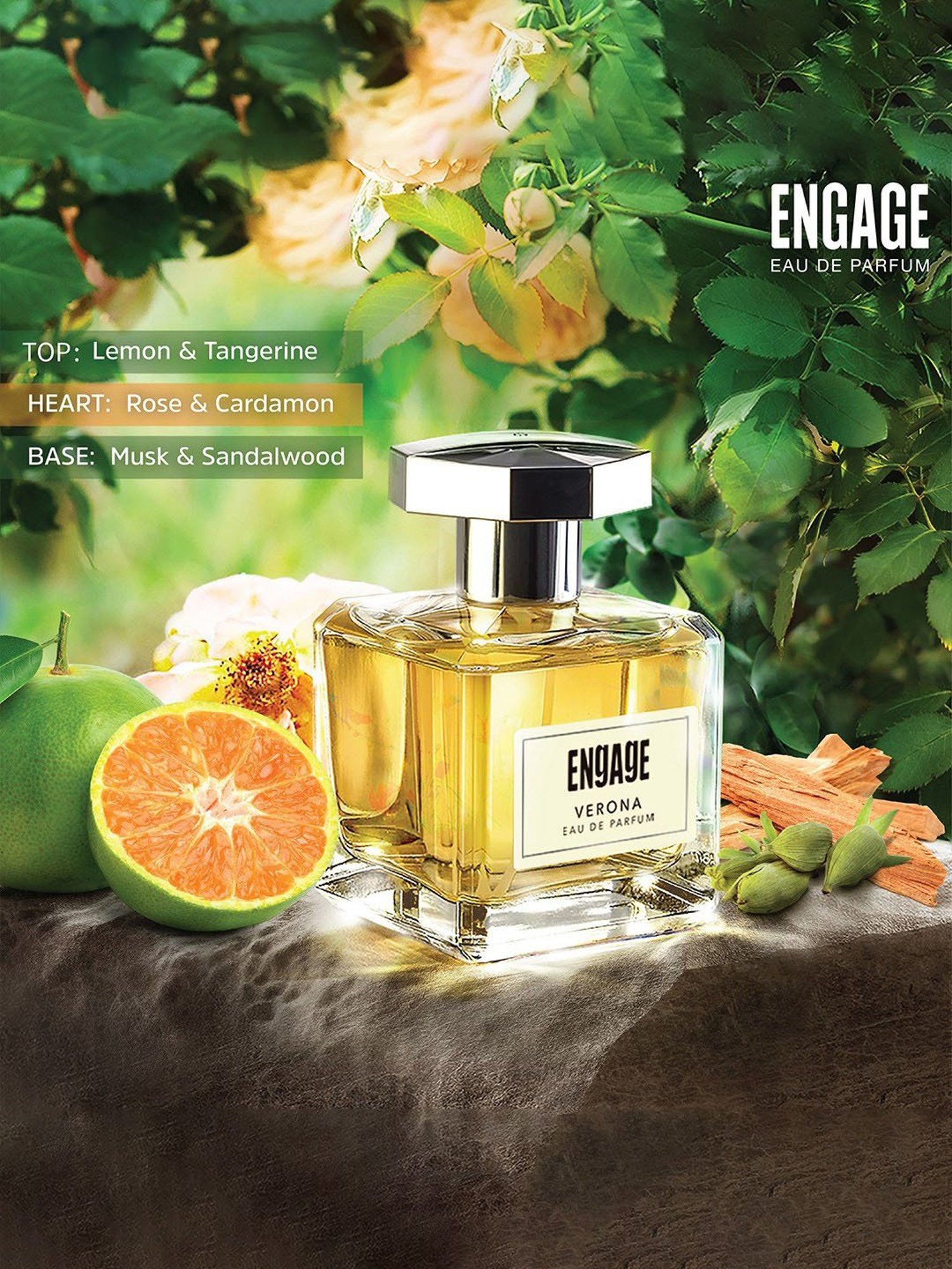 Engage Verona Eau de Parfum for Women with Tester - 100 ml