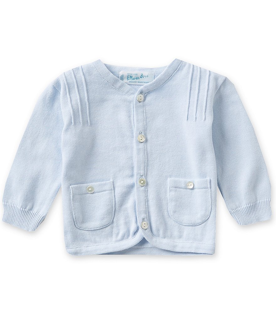 First Wave Baby Boys 12-24 Months Long-Sleeve Ribbed Henley Tee