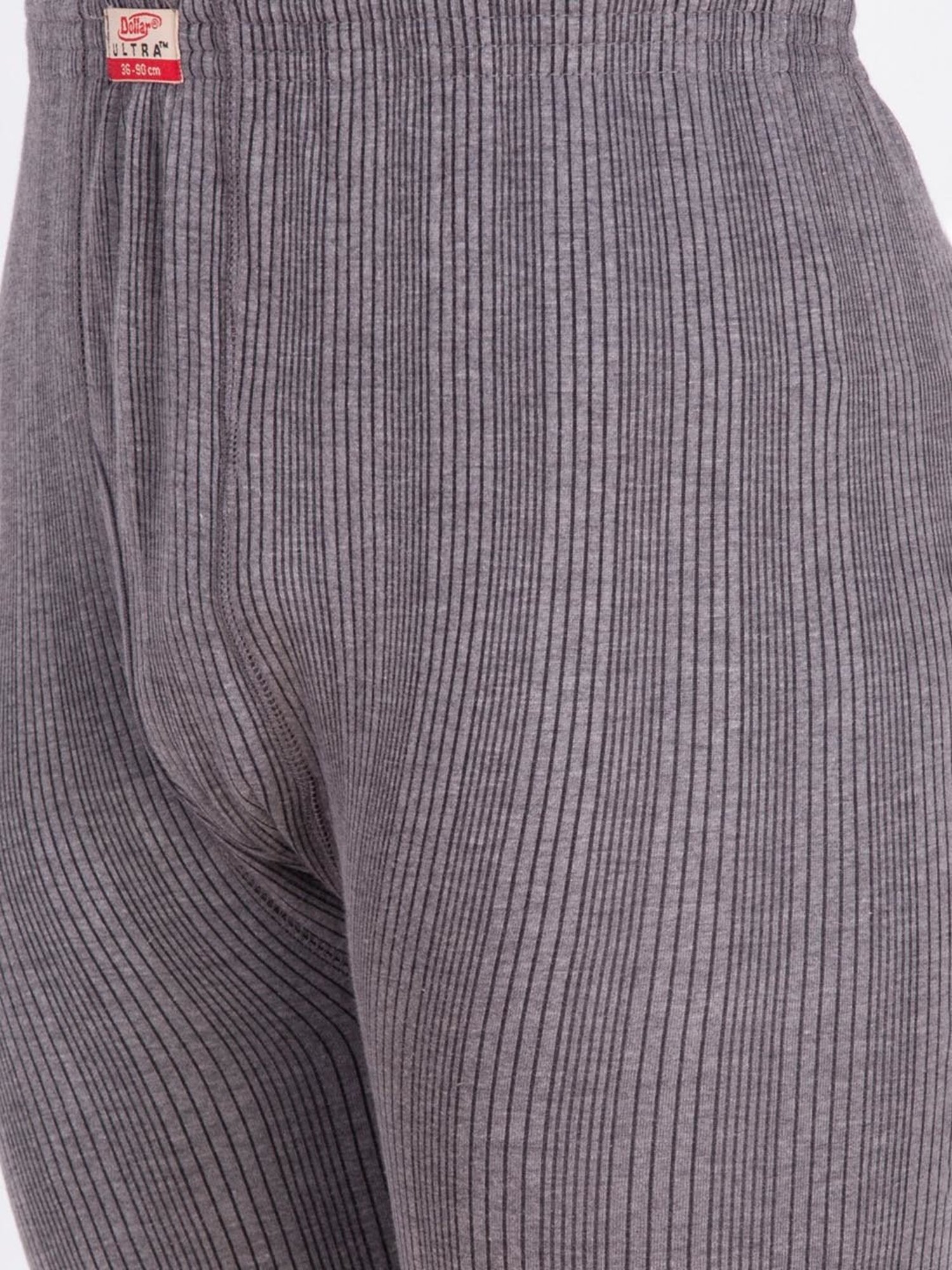 Dollar Smoke Grey Striped Thermal Bottom