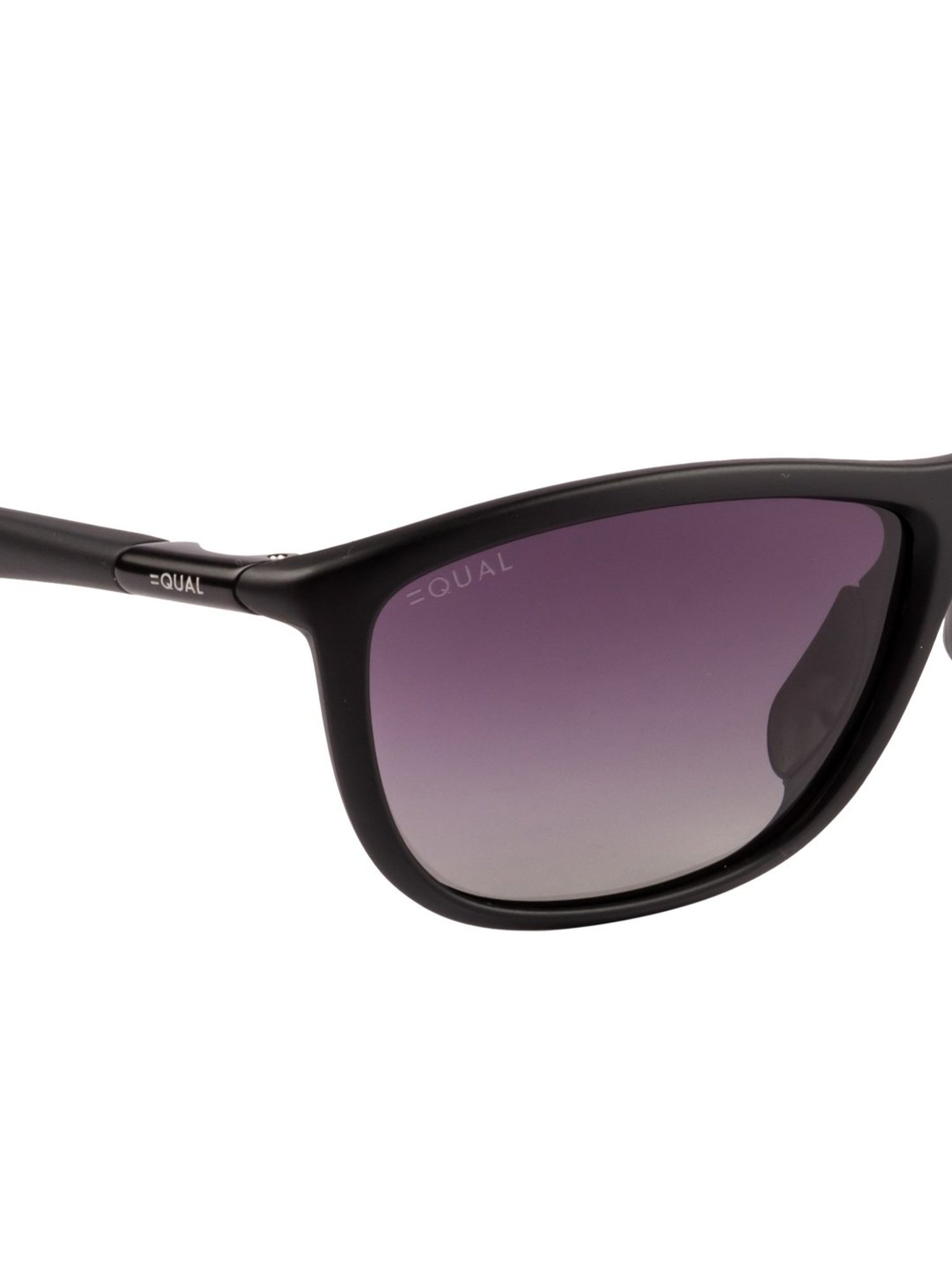 Equal Purple Square Unisex Sunglasses