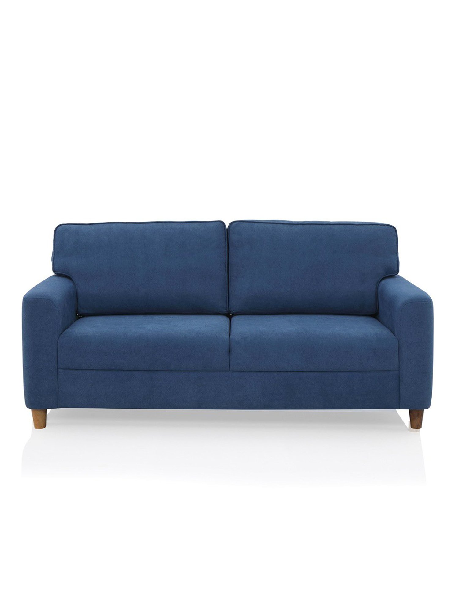 Duroflex Utopia Blue Pinewood 3 Seater Sofa
