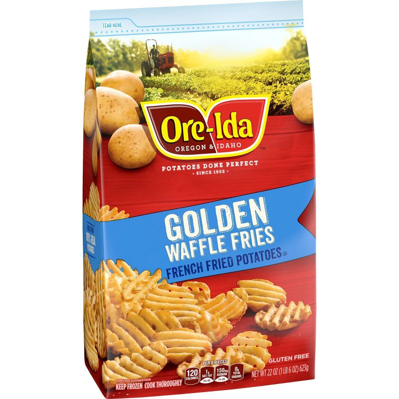 Ore-Ida Frozen Golden Waffle Fries - 22oz
