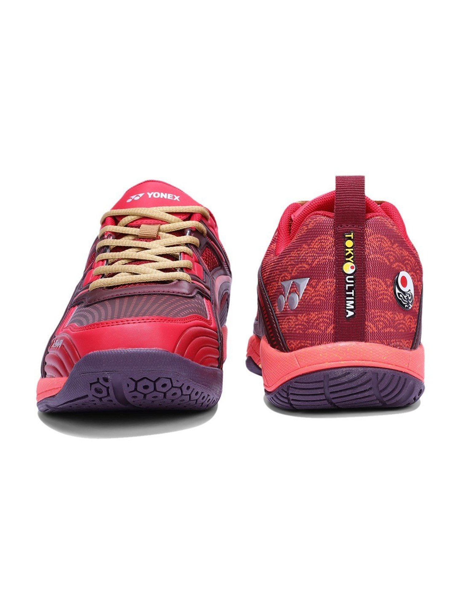 Yonex Badminton Shoe TOKYO ULTIMA RED Non Marking Tru Cushion