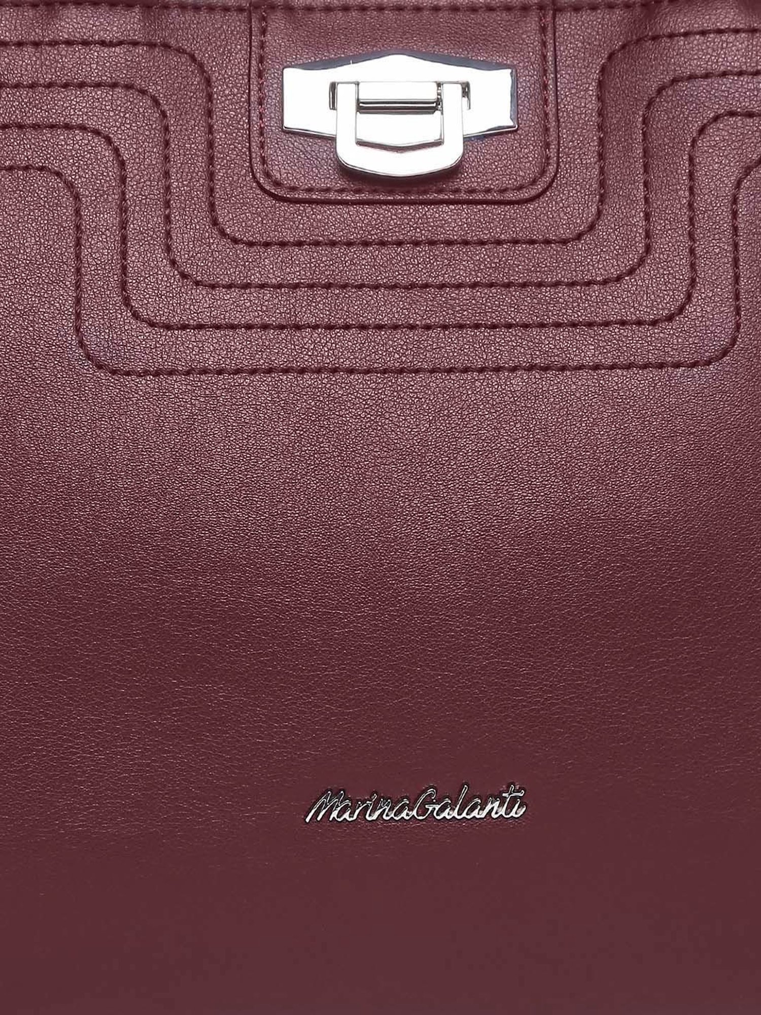 Marina Galanti Wine Midnight Sonata Soft Tote