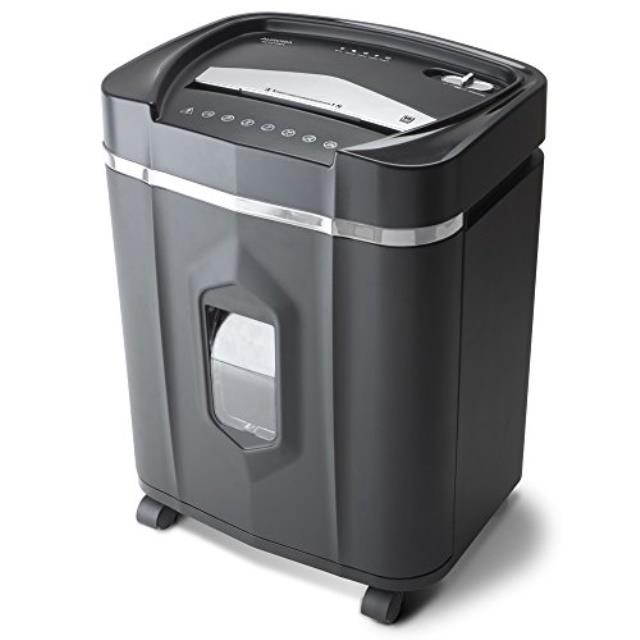 Aurora AU1210MA Professional Grade High Security 12-Sheet Micro-Cut Paper/ CD and Credit Card Shredder/ 60 Minutes Continuous Run Time