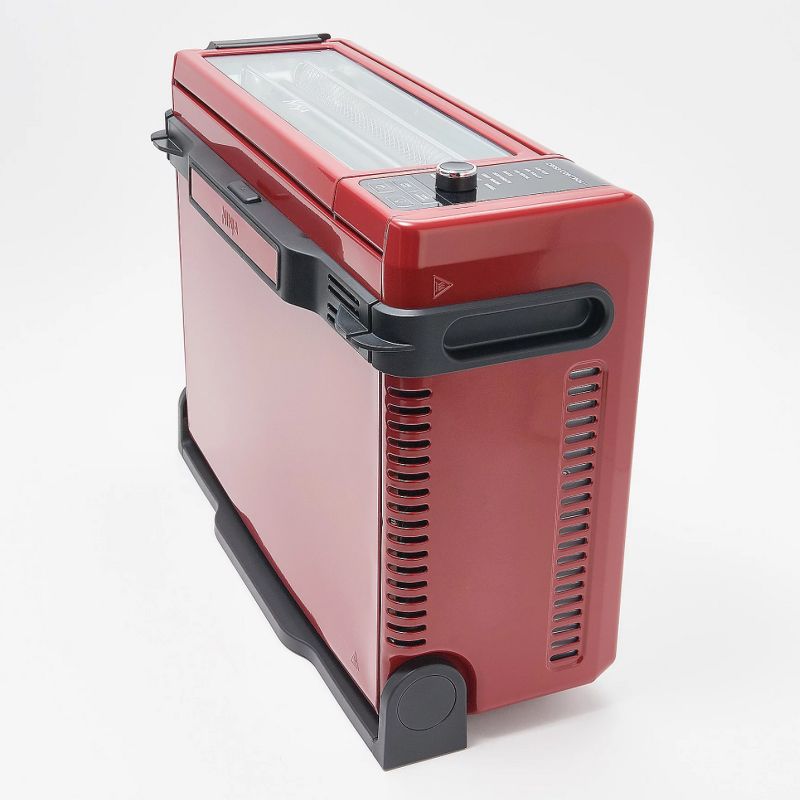 Ninja Foodi 8 in 1 1800 Watt Compact Digital Countertop Convection Pan Air Fry Toaster Oven Multi-Use Kitchen Appliance, Red (Certified Refurbished)