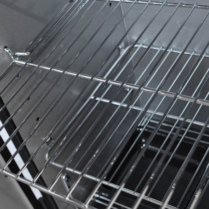 Dyna-Glo Wide Body Vertical Offset Charcoal Smoker Model DGO1890BDC-D