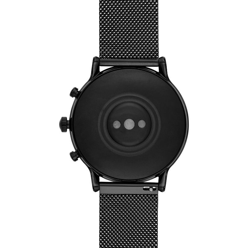 Fossil Gen 5 Smartwatch Julianna HR 44mm - Black Stainless Steel Mesh