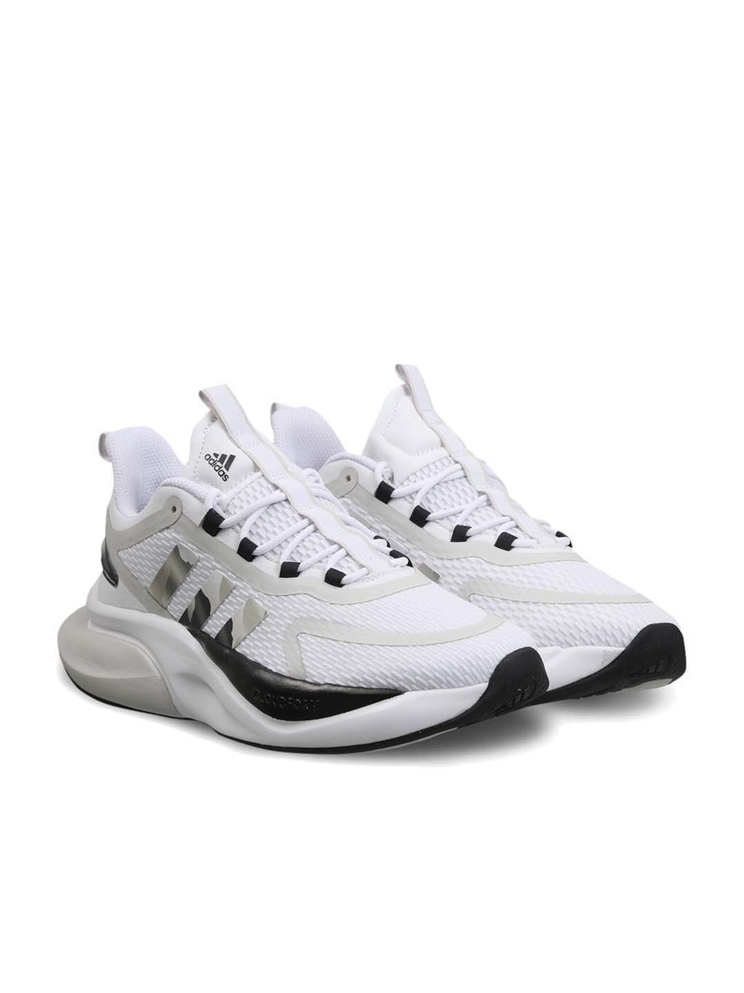 Adidas Men's APLHA White Running Shoes