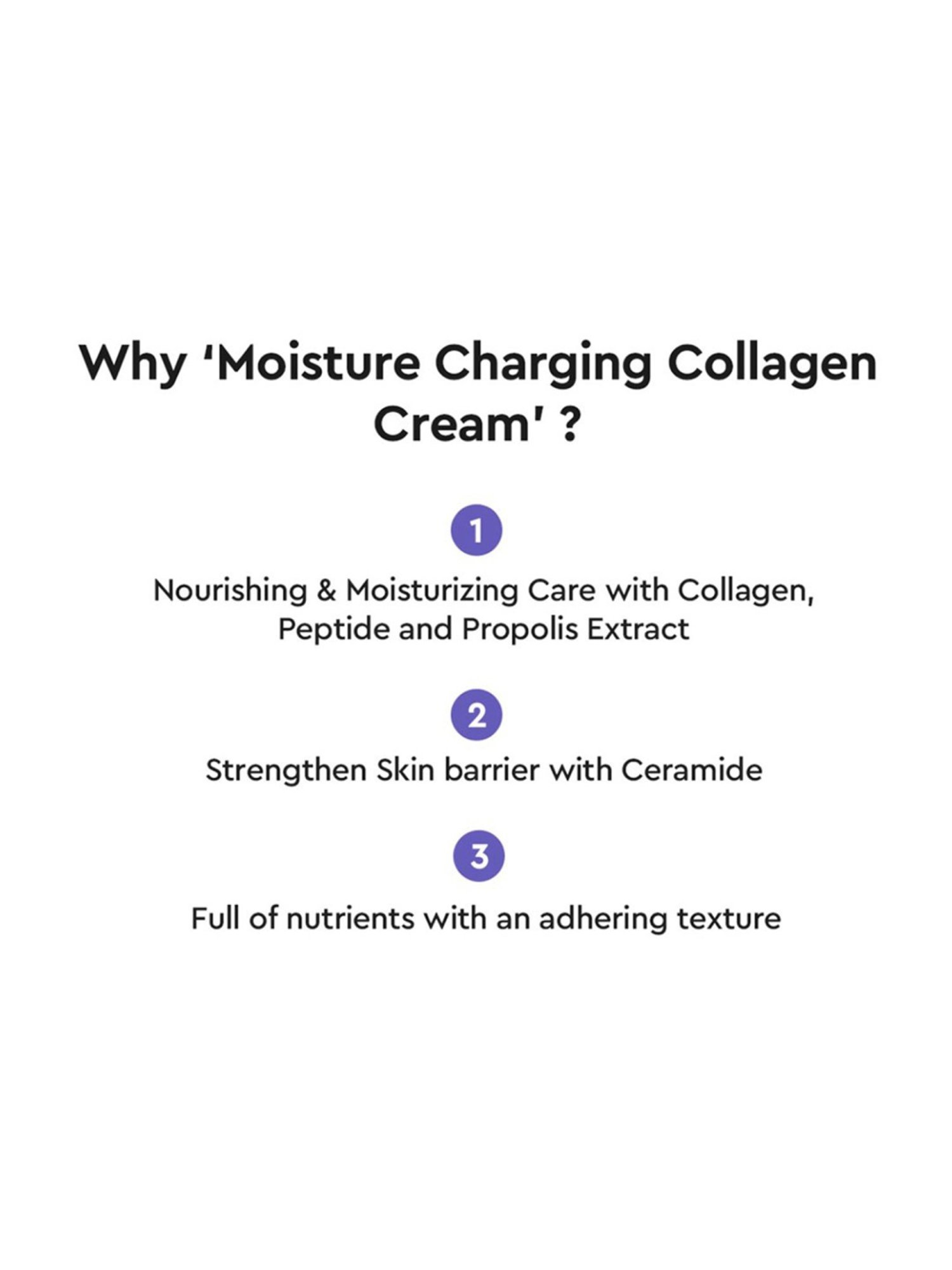 Dewytree Moisture Charging Collagen Cream - 50 ml
