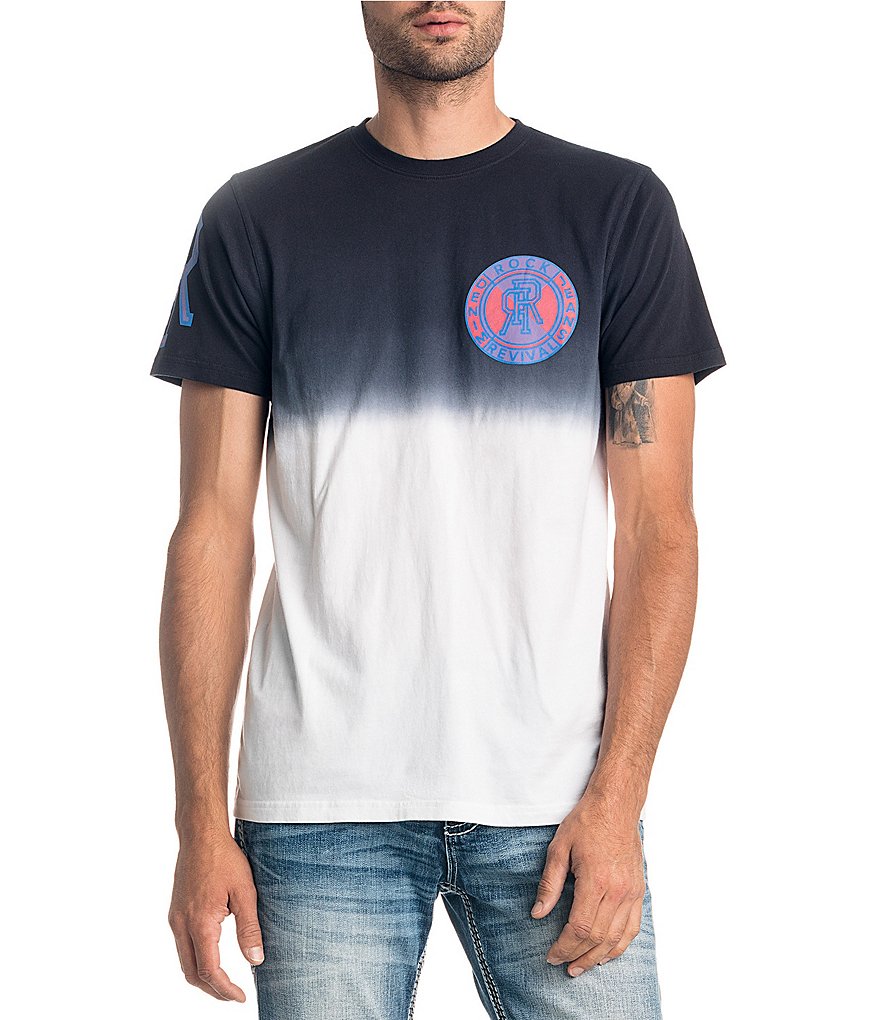 Rock Revival Ombre Circle Short-Sleeve Graphic T-Shirt