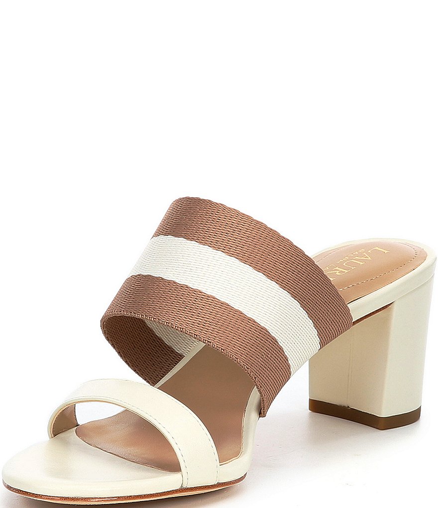 Lauren Ralph Lauren Whitfield Block Heel Dress Mules