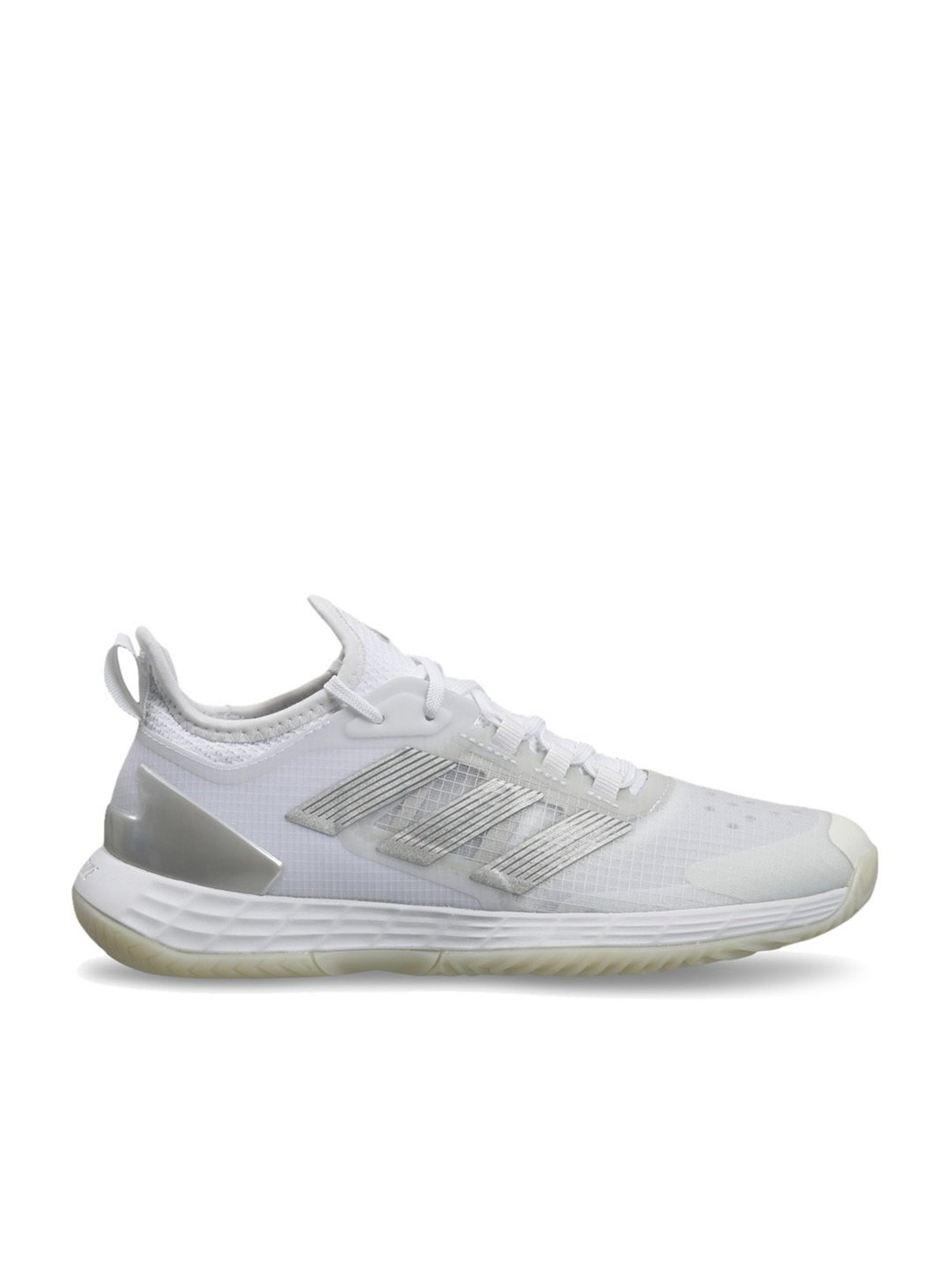 Adidas Women's adizero Ubersonic 4.1 White Tennis Shoes