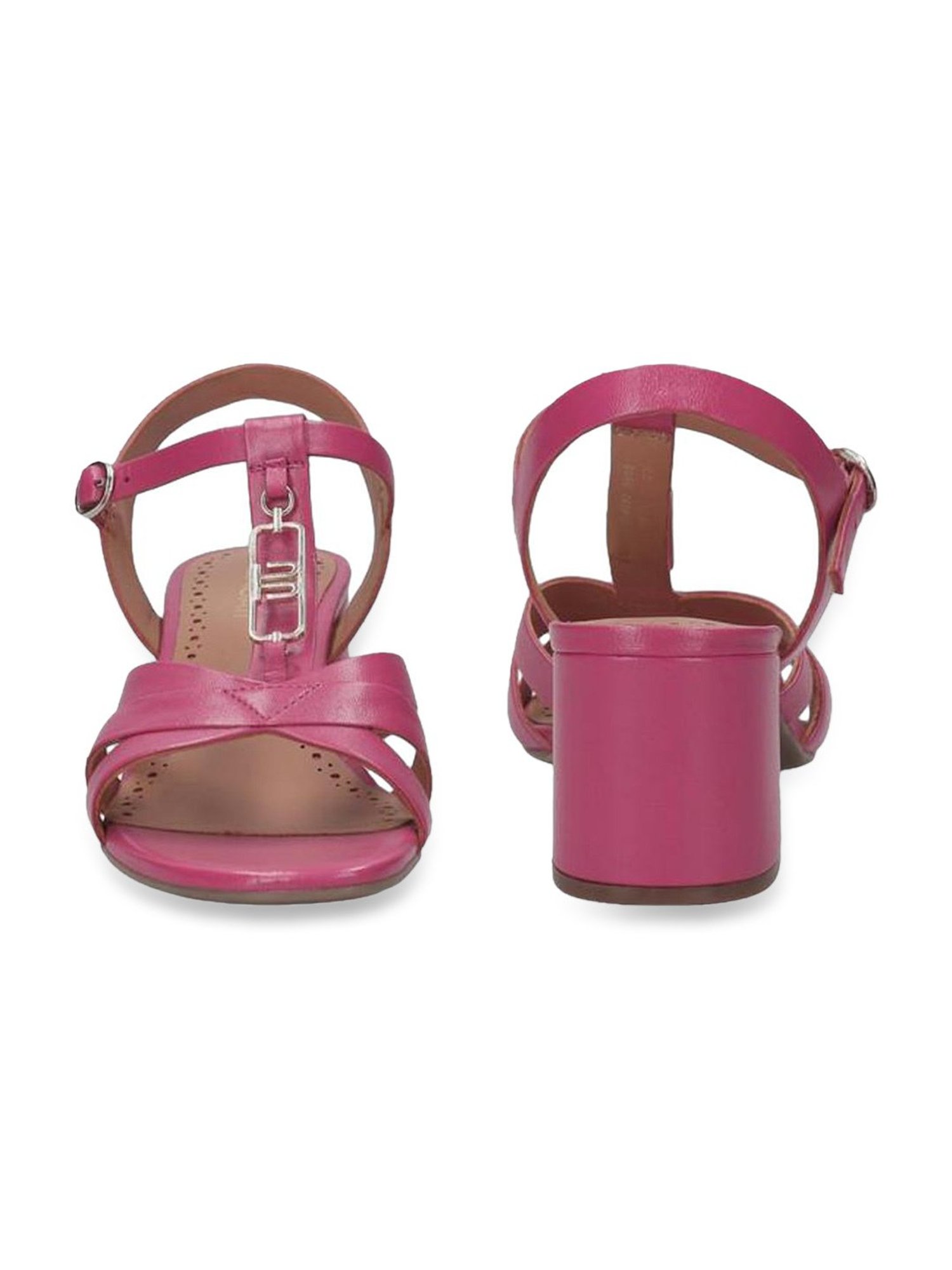 Bagatt Women's Vanita Pink Ankle Strap Sandals