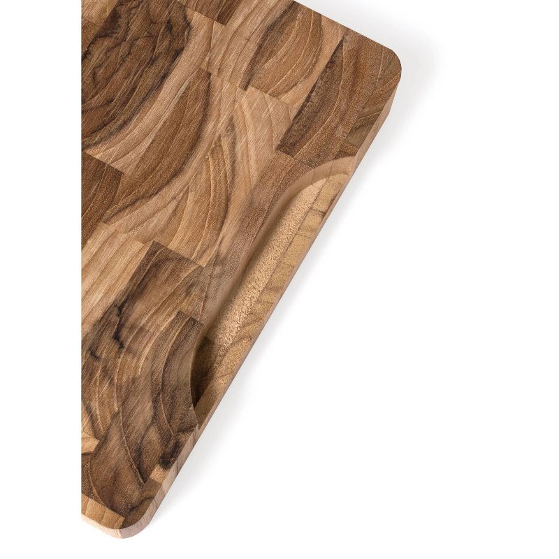 Lipper International 12"X8" Teak Cutting Board