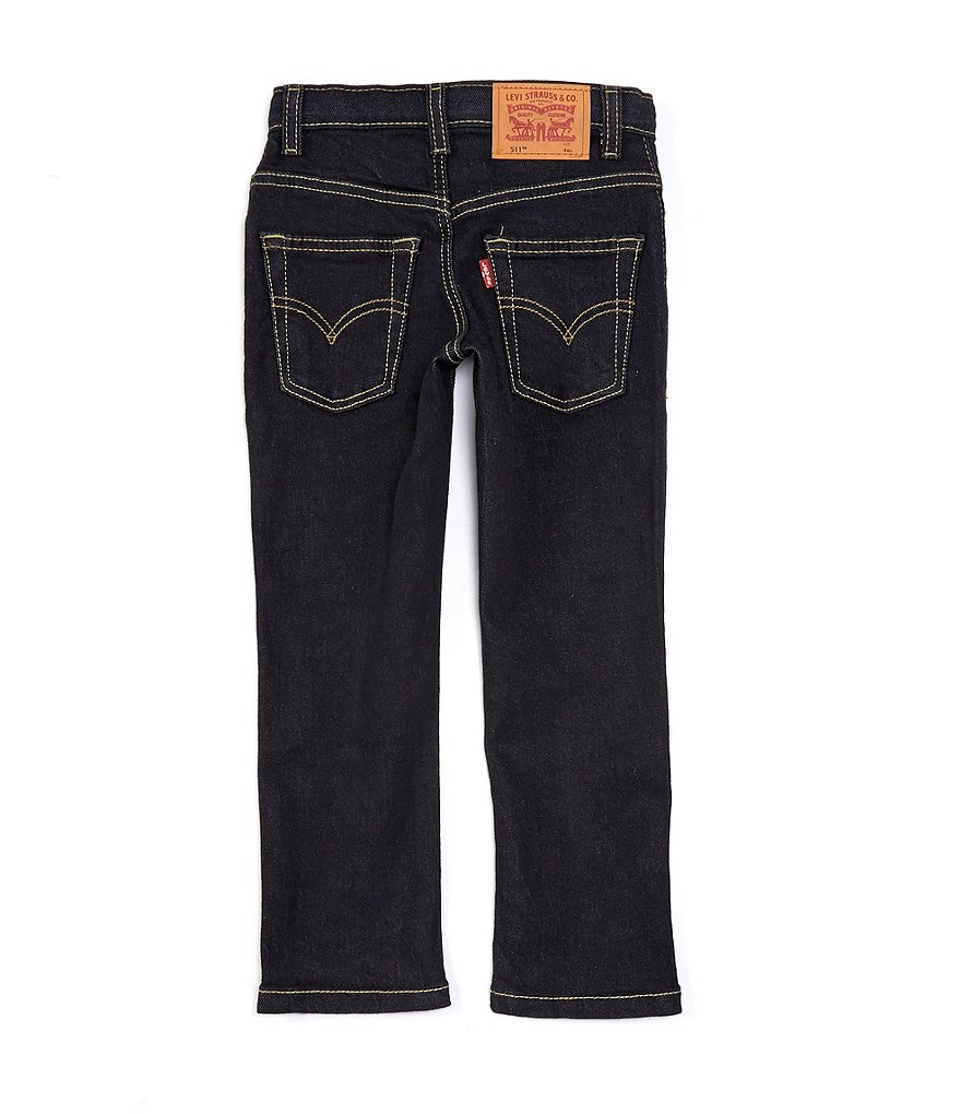 Hollywood Little Boys 4-7 Pull-On Slim Fit Denim Pant