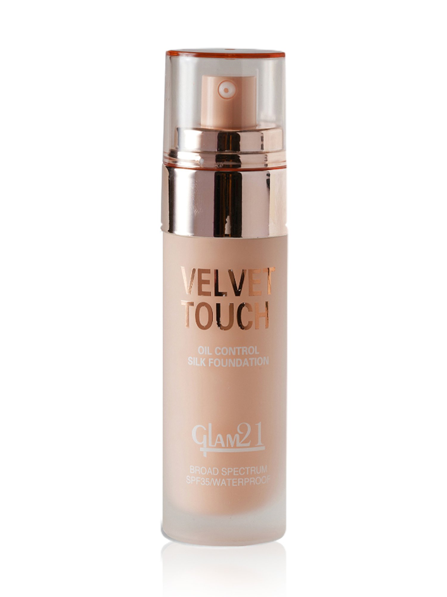 Glam21 Velvet Touch Oil Control Silk Foundation SPF 35 03 Beige - 50 gm