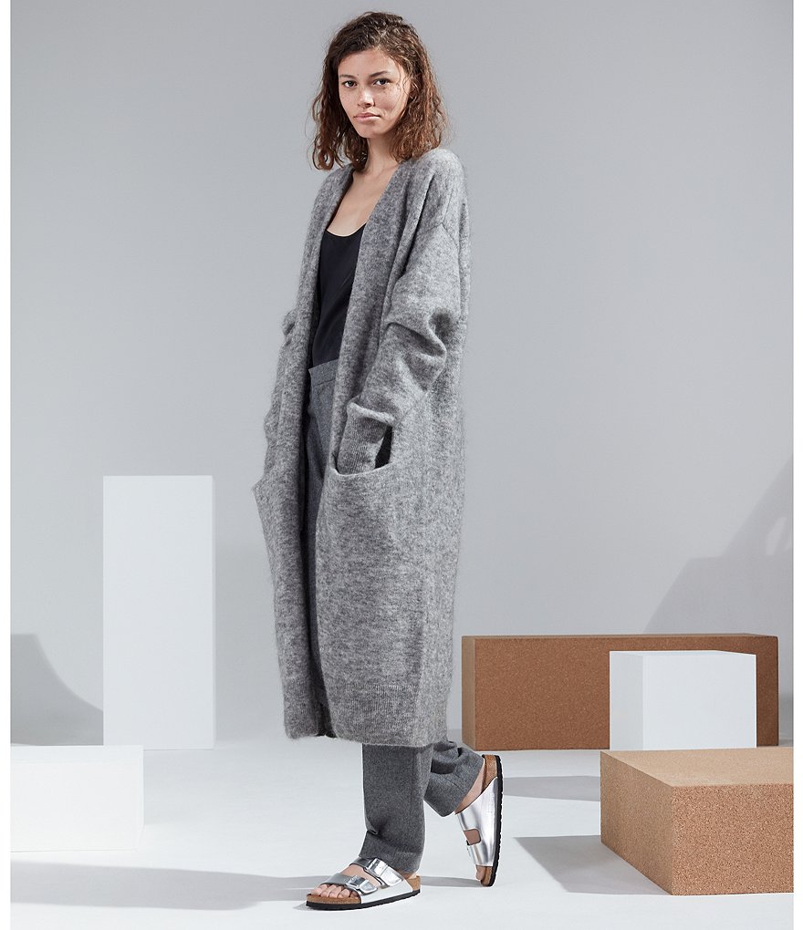 Birkenstock Women's Arizona Metallic Double Banded Buckle Slip On Sandals