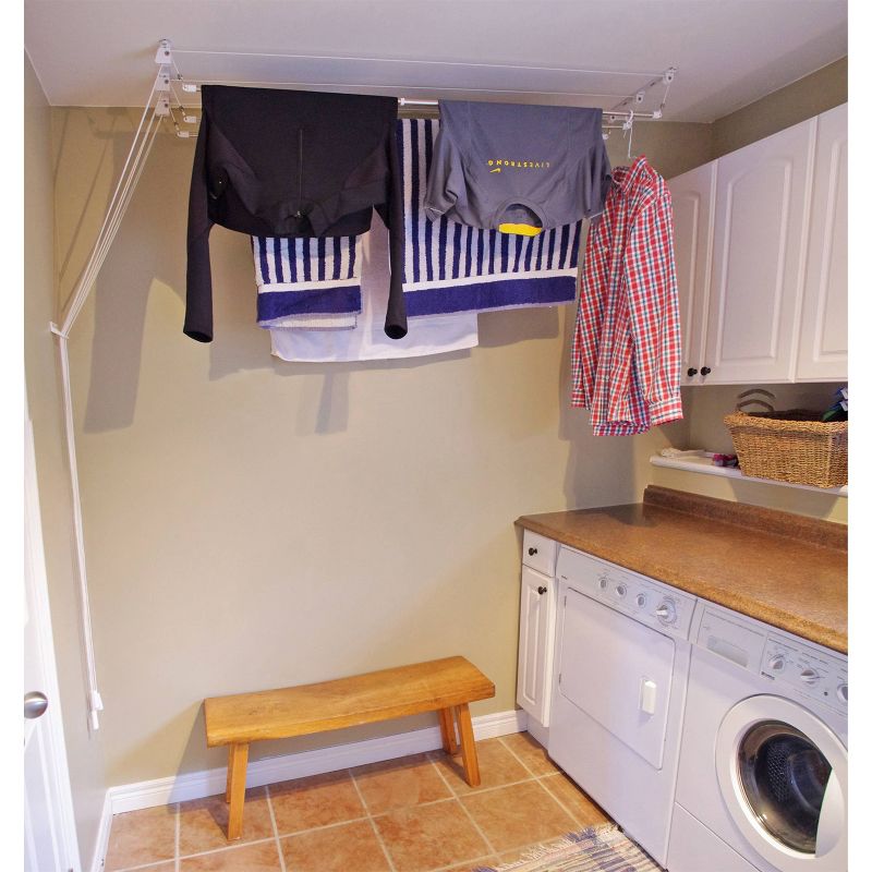 Greenway Laundry Lift 3 Bar Ceiling-Mounted Clothes Dryer