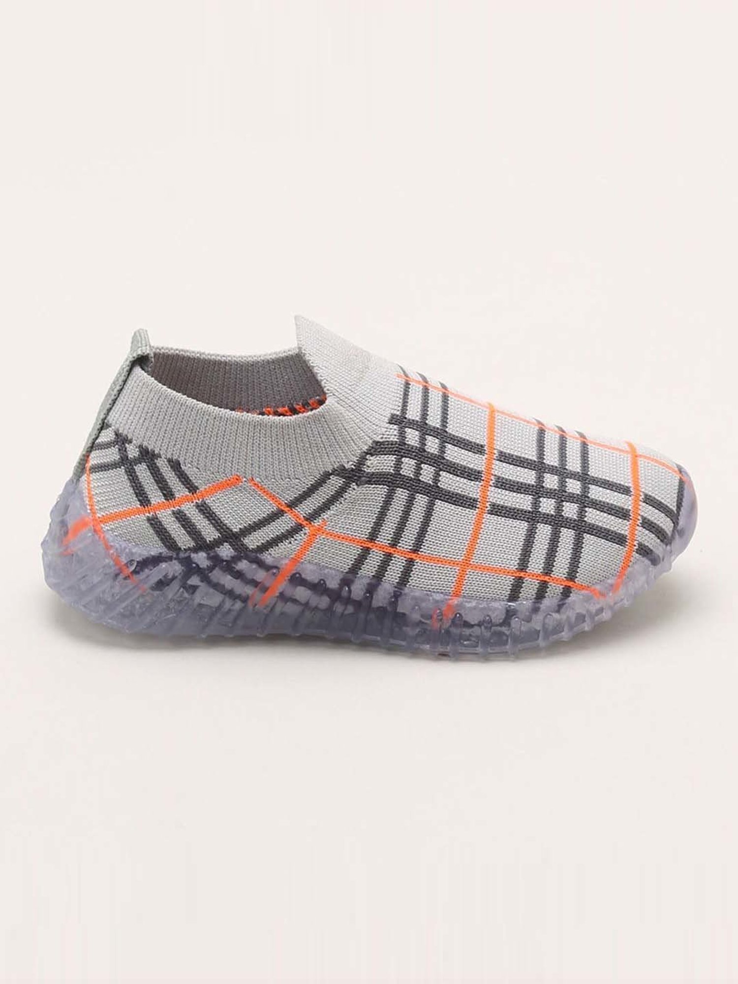 Priaansha Kids Grey Casual Slip-Ons