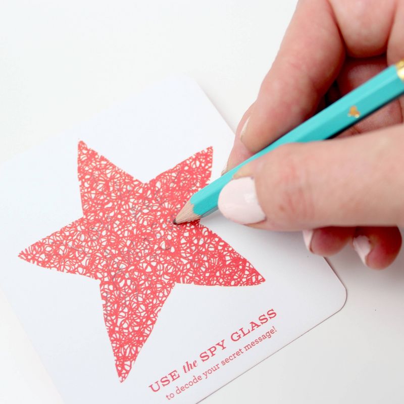 Secret Decoder Note Cards