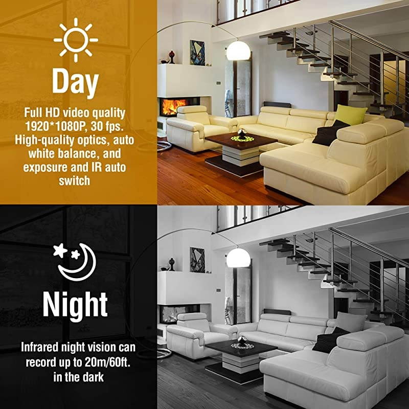 Upgraded Full HD 1080P Security Surveillance Cameras Outdoor Waterproof Wireless PTZ Camera with Night Vision IP WiFi Cam Surveillance Cam Audio Motion Activated White