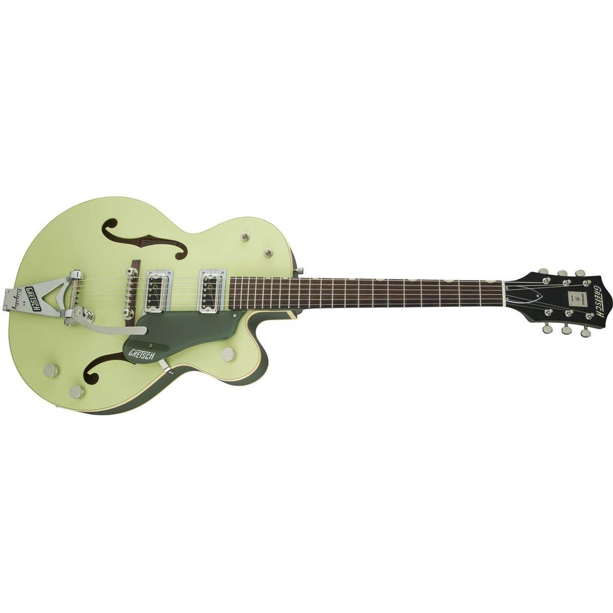 Gretsch G6118T Vintage Select Edition '60 Anniversary Guitar, 2-Tone Smoke Green