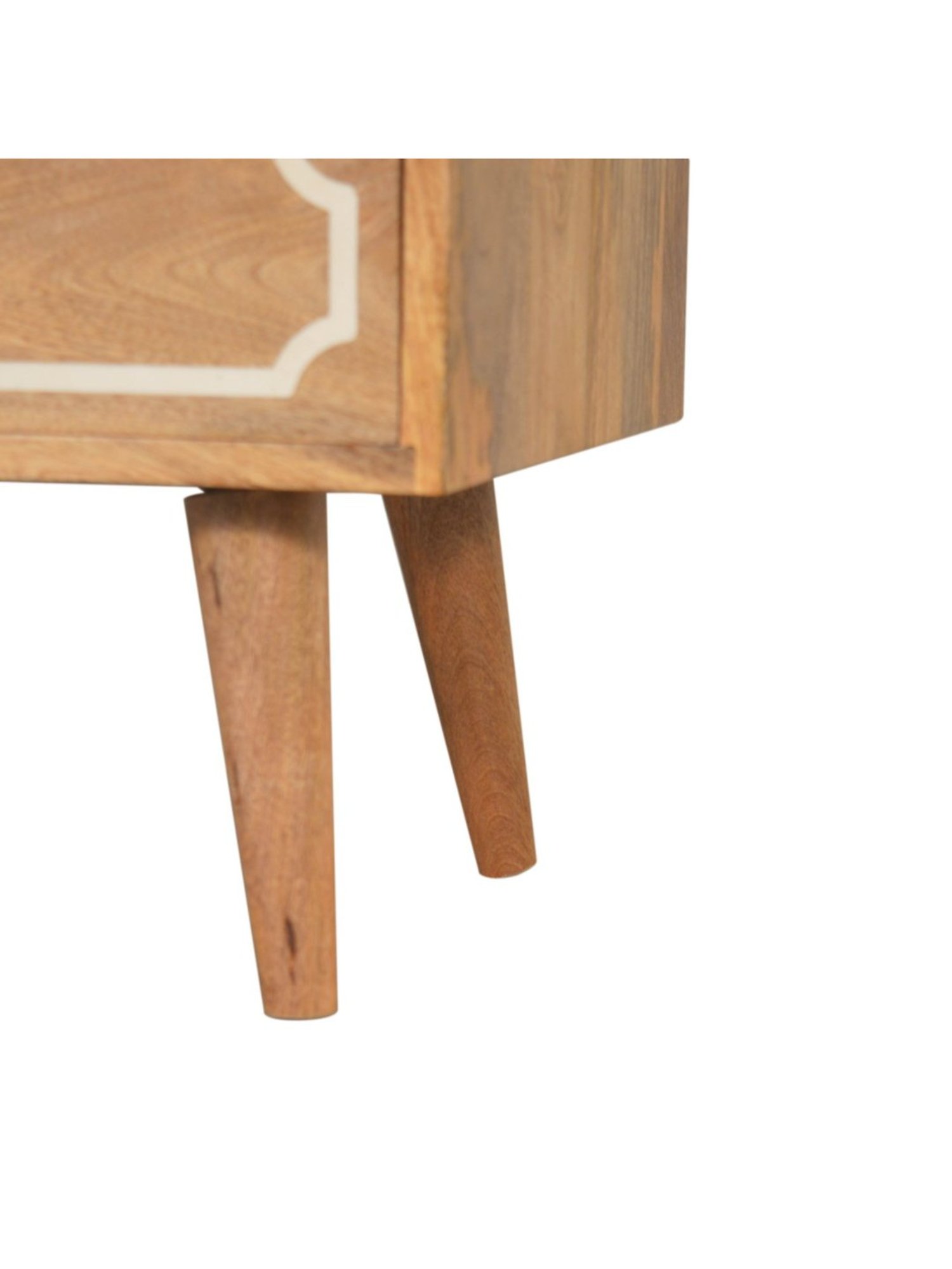 Delite Kom Flex Flowery Wenge & Acacia Dark Engineered Wood TV Entertainment Unit