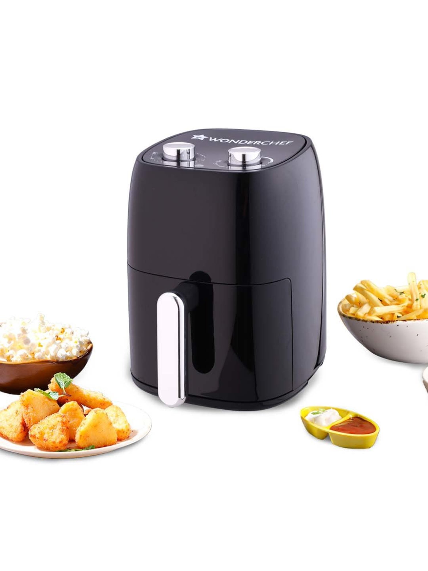 Prestige Nutrifry Black Plastic Electric Digital Touch Airfryer 4.5L