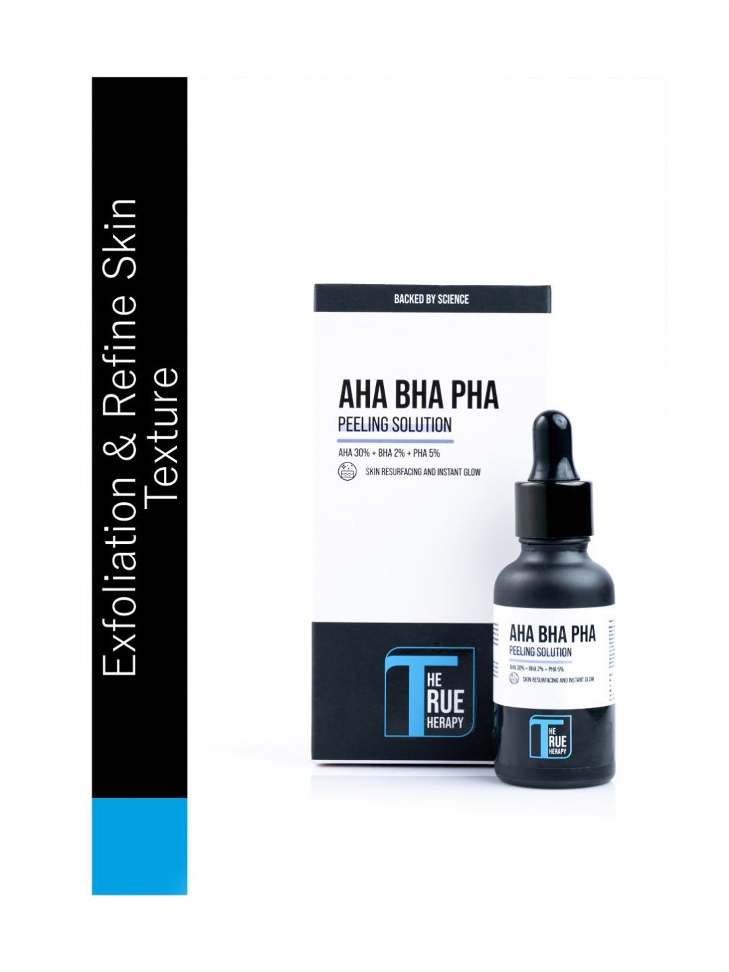 The True Therapy 30% AHA BHA PHA Skin Peeling Solution - 30 ml