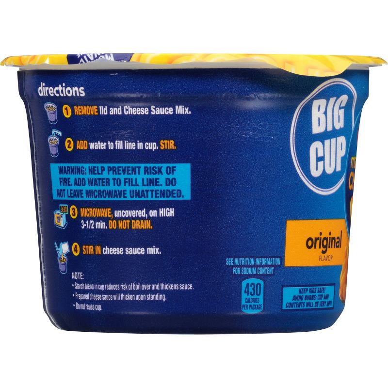 Kraft Big Bowl Mac & Cheese - 4.1oz