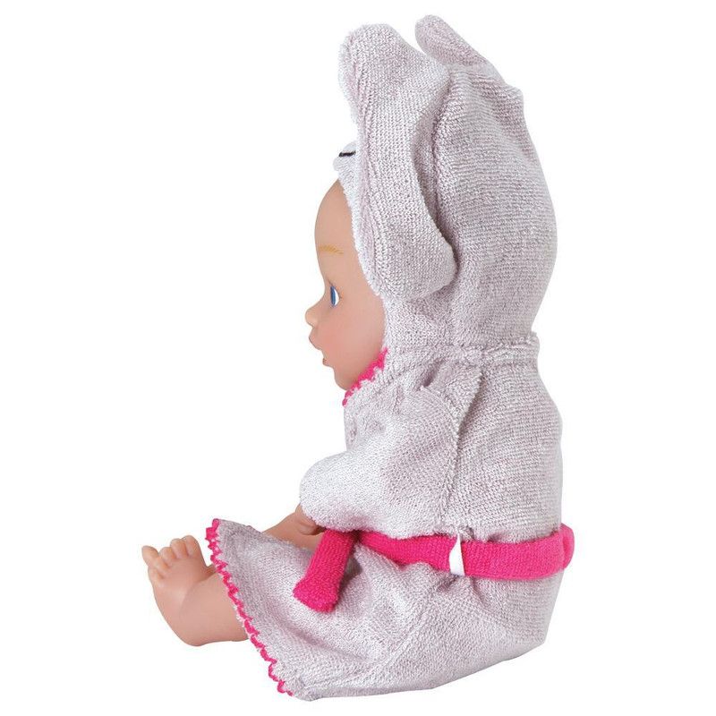 Adora Baby Bath Toy Elephant, 8.5 inch Bath Time Baby Tot Doll with QuickDri Body
