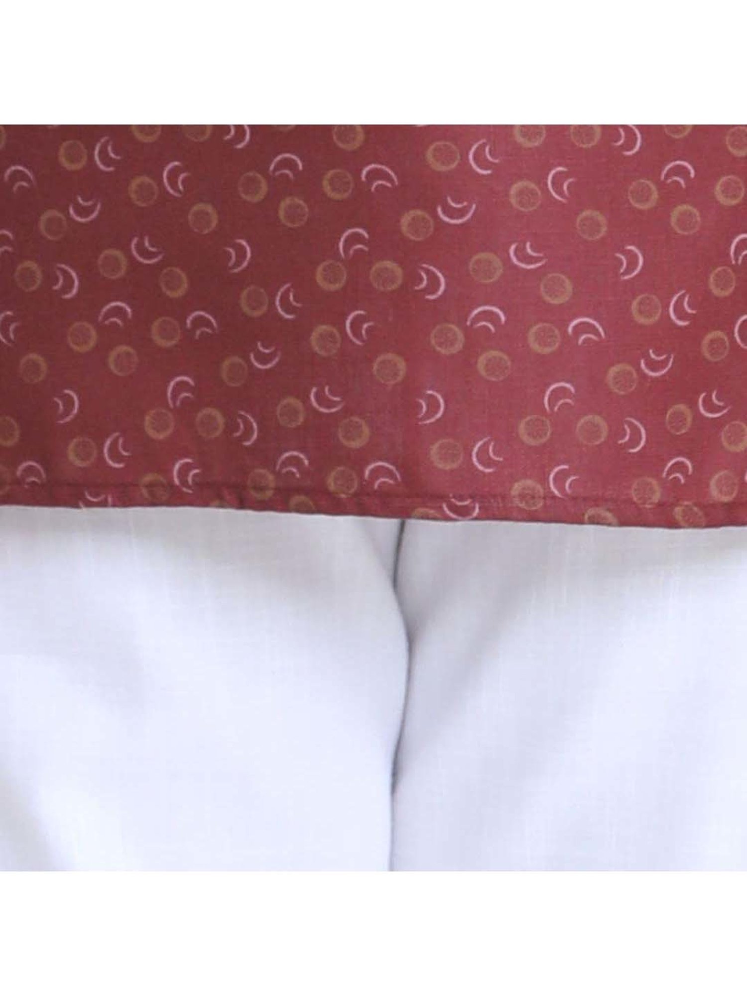 AJ Dezines Kids Maroon Cotton Printed Full Sleeves Kurta Set