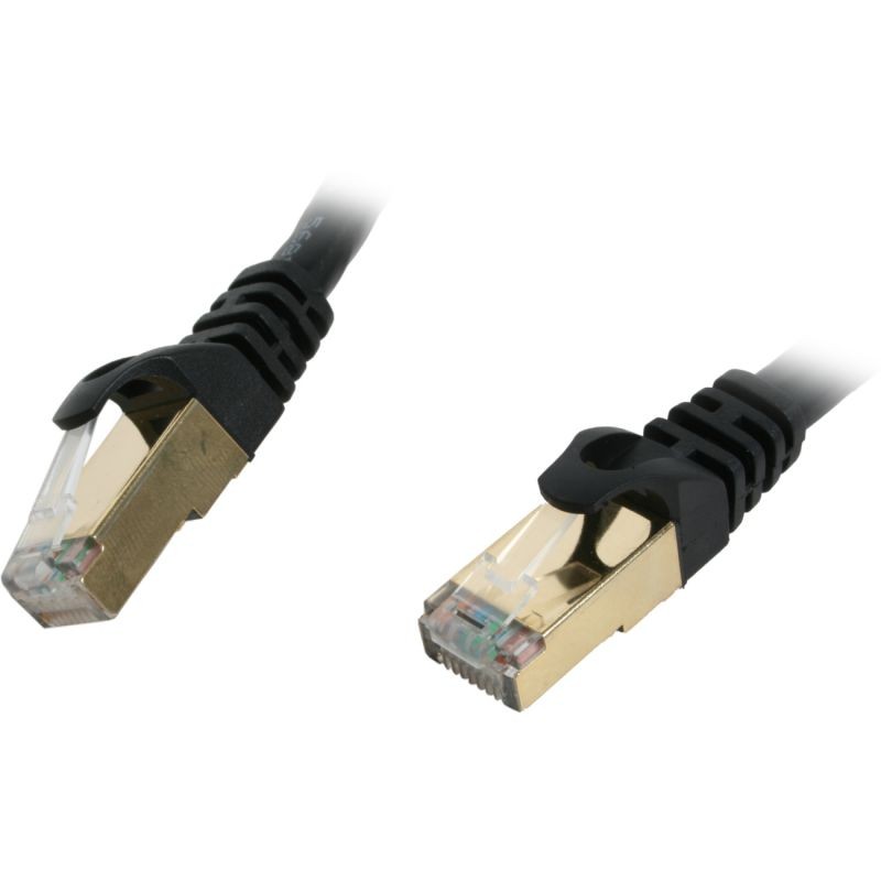 Rosewill RCW-3-CAT7-BK 3 ft. Twisted Pair (S/STP) Networking Cable