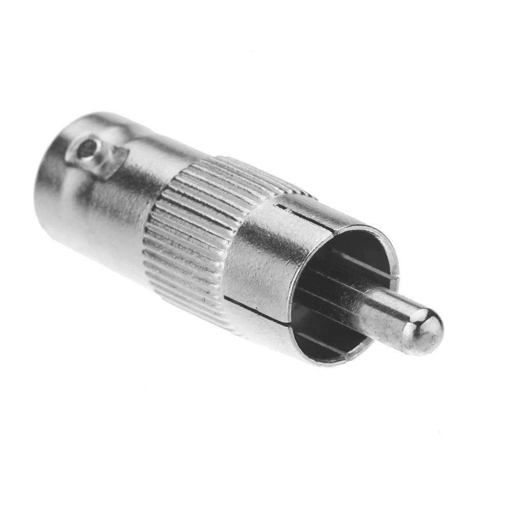 ESCAM BNC to RCA (10 Pack) BNC Female to RCA Male, Connector, Adaptor, for CCTV