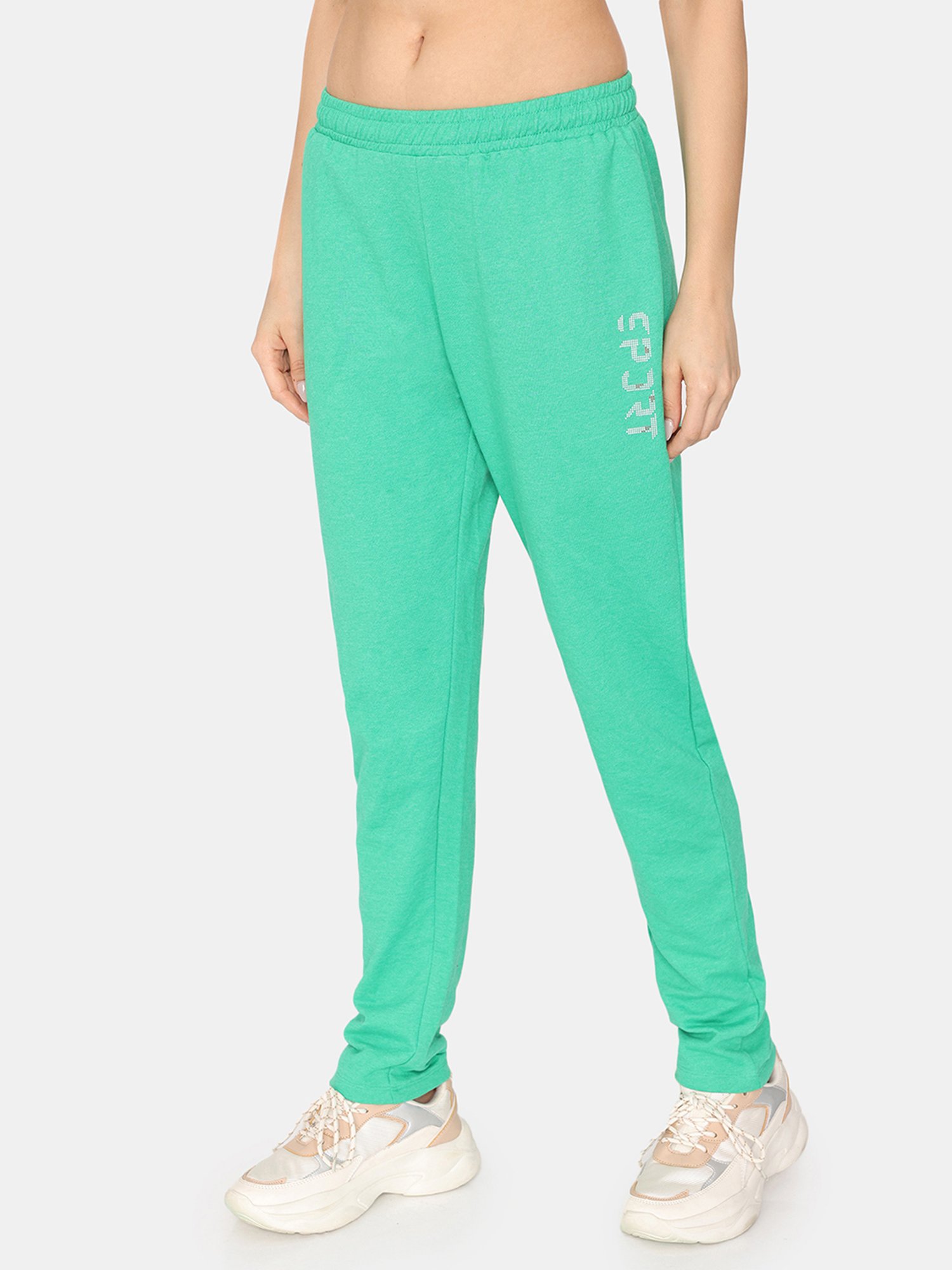 Rosaline by Zivame Green Track Pants