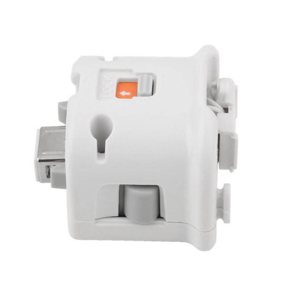 REDGO 2X Motion Plus Adapter Sensor for Nintendo Wii Wii U Remote Controller White