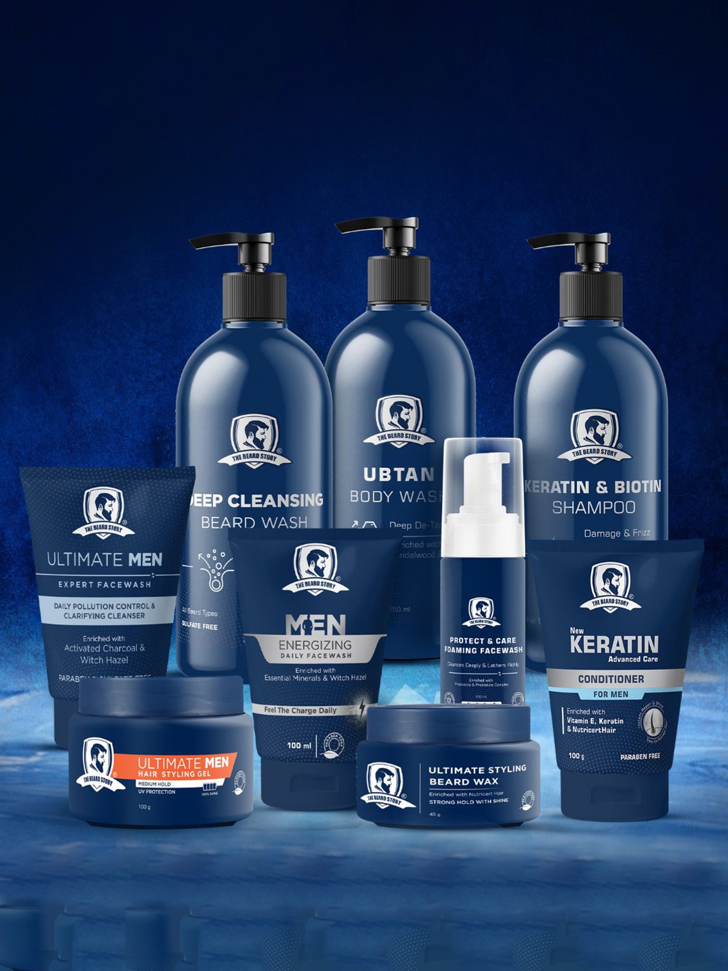 The Beard Story Ultimate Men Expert Face Wash - 100 gm