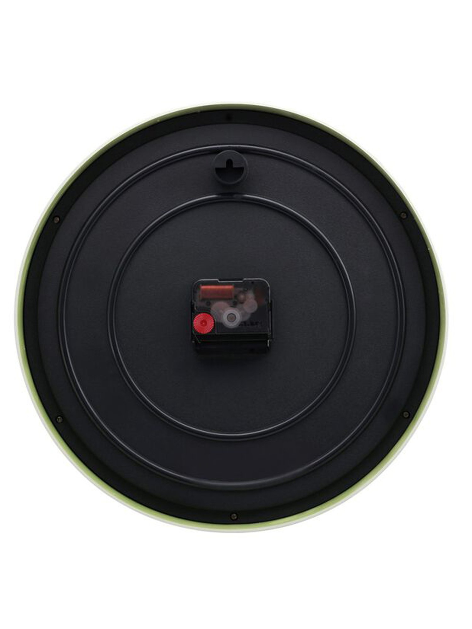 SEIKO classic black plastic wall clock with sweep movement