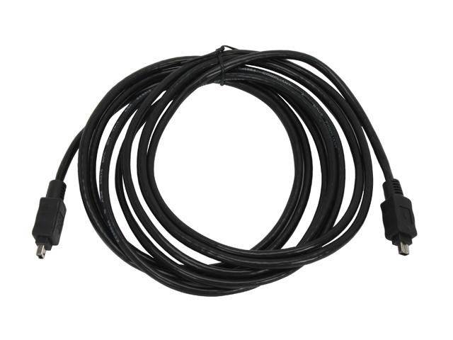 Micro Connectors, Inc. 6 feet Firewire Cable 1394B 9 Pin to 6 Pin (E07-238)
