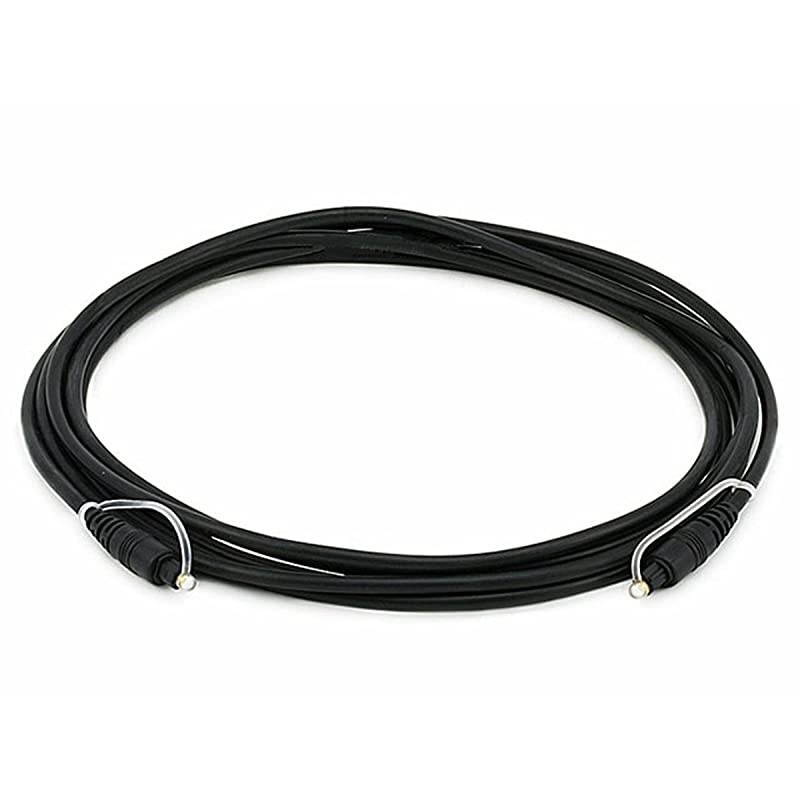 12ft Optical Toslink 50mm OD Audio Cable