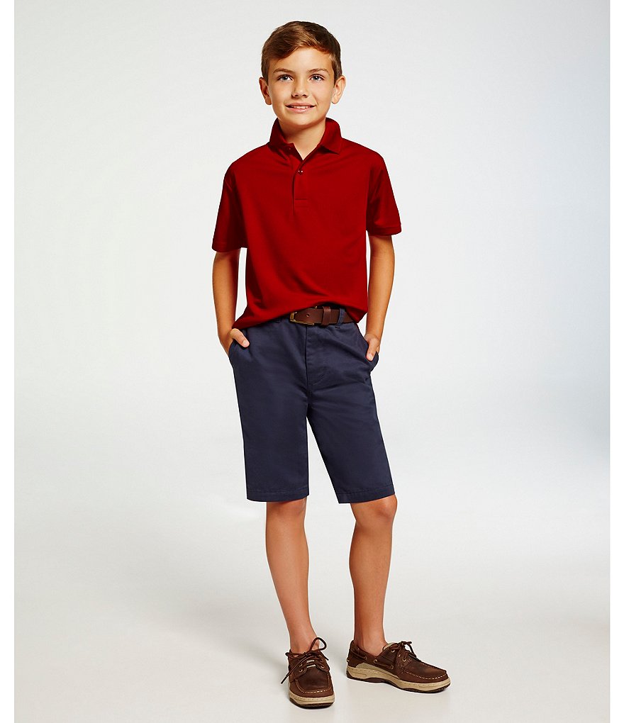 Class Club Boys Stretch Reversible Leather Belt