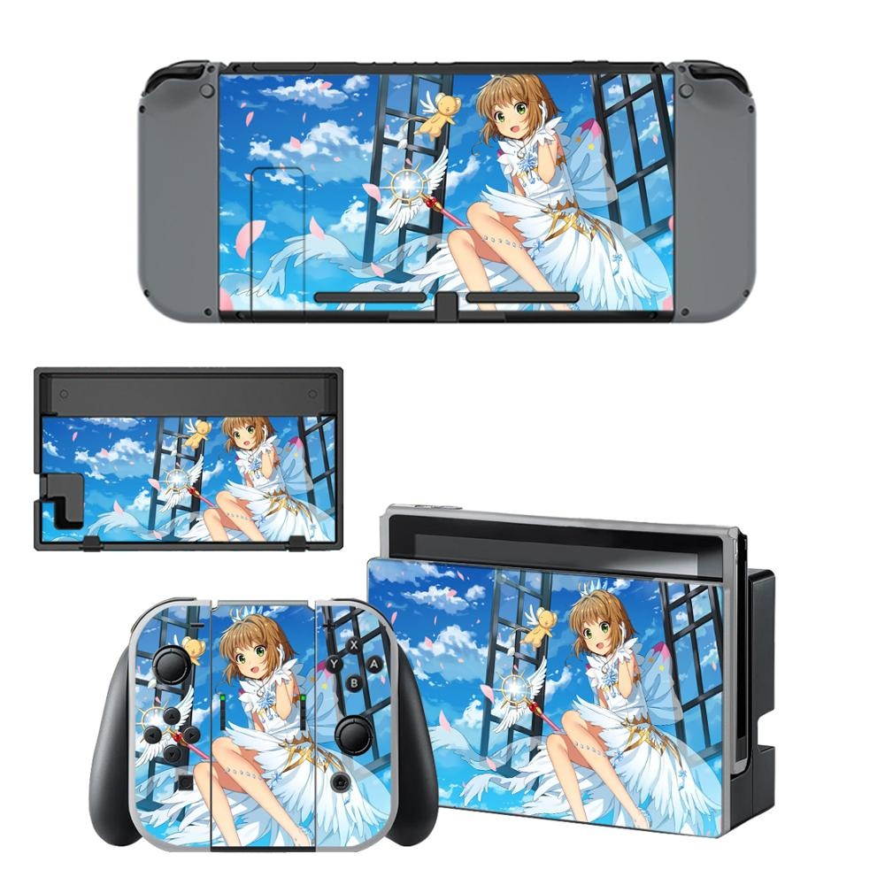 Cardcaptor Sakura Nintendo Switch Skin Sticker NintendoSwitch stickers skins for Nintend Switch Console and Joy-Con Controller