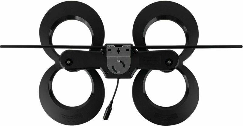 Antennas Direct - ClearStream 4MAX Complete Amplified Indoor/Outdoor HDTV Ant...